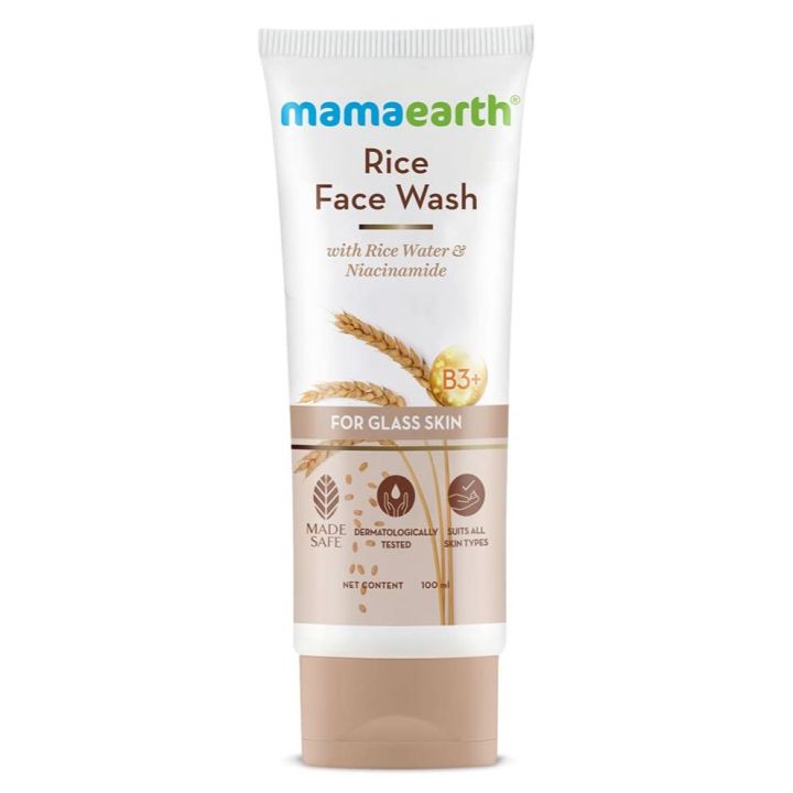 Mamaearth%20Rice%20Face%20Wash%20With%20Rice%20Water%20&%20Niacinamide%20For%20Glass%20Skin%20-%20100%20Ml%20-%20Image%202