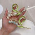 Tulip Hair Claws Ponytail Claw Clip  Hair Accessories Ornament Hairwear Tiara. 