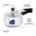 Yasuda 3 ltrs Pressure Cooker Angular with Induction Base. 