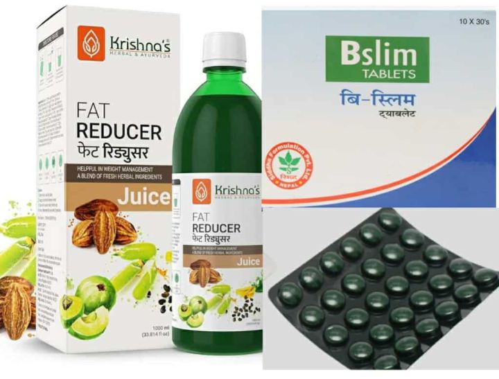Fat Reducer Powder Weight Loss Combo Set Fat Reducer 1 litre And Bslim 120 tablet For Fat ...