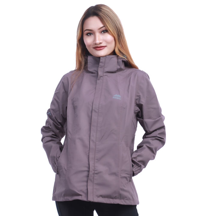MSU Grey Tex Windproof / Waterproof Jacket For Women