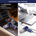 OYPFXMI Handheld Vacuum 8000Pa, Portable Hand-Held Cordless Vacuum Cleaner120W Rechargeable for Car, Home, Office, Pet. 