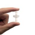 16 Pcs 1/4Inch Check Valve 6mm PVDF One Way Valve Inline Check Valve Non Return Check Valve for Fuel Gas Liquid Air. 