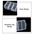 Transparent Fruit Fork Storage Box Organizer Plastic Storage Case Container For Kids Fruit Fork Organizer Display Box. 