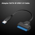 USB 2.0 to SATA Adapter Converter Cable 22Pin Drive Free 2.5" SATA HDD SSD for Laptop. 