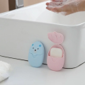50Pcs Portable Disposable Cartoon Paper Soaps. 