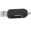 1 Pcs USB 2.0 + USB Mini OTG SD Card Reader & 1 Pcs E27 Smart Control Lamp Led RGB Light Dimmable. 