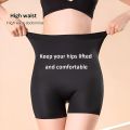 High waisted butt lifting padded shapewear shorts underwear Slimming tummy control shaper seamless hip pads. 