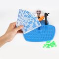 Traditional Bingo Lotto Game Set with 48 Cards & 90 Numbered Balls | Educational & Entertaining for Baby & Adult. 