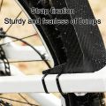 New Hard Shell Bicycle Mudguards Ultralight Foldable Mountain Bike Mudguards Front/Rear Tire Wheel Mudguards for Mountain and Road Bikes. 