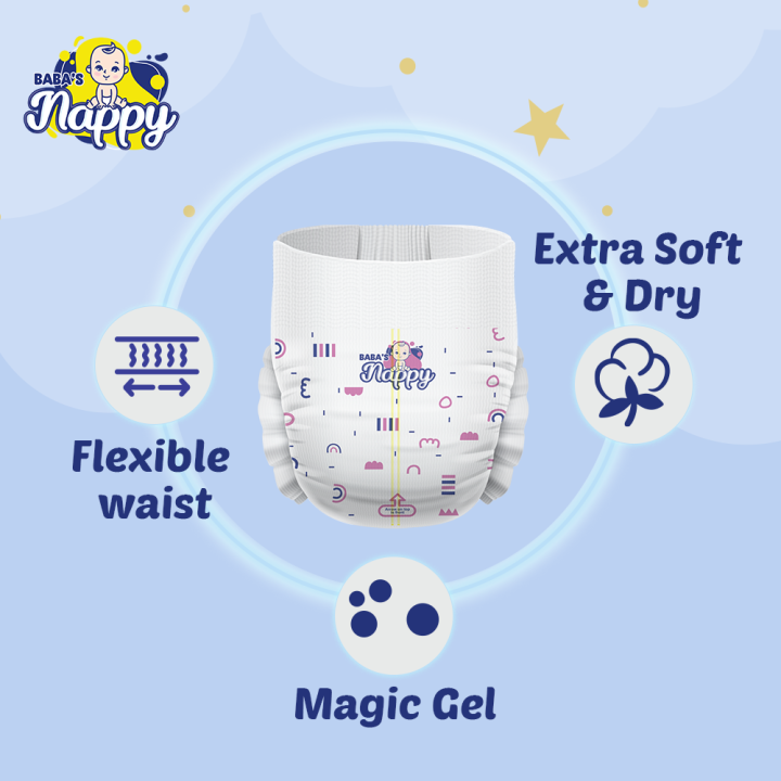 Baba's%20Nappy%20Baby%20Pull%20Up%20Diaper%20Economic%20Pack,%20XL%20-%2042Pcs%20(Set%20Of%203)%20-%20Image%205