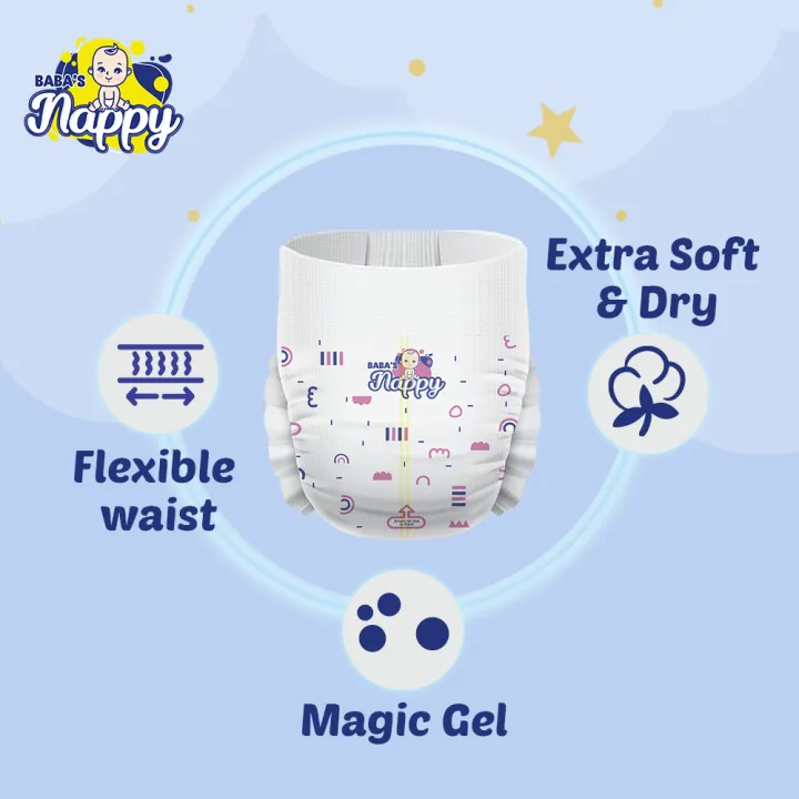 Baba's%20Nappy%20Baby%20Pull%20Up%20Diaper%20Small%20Pack,%20Large%20-%204Pcs%20-%20Image%204