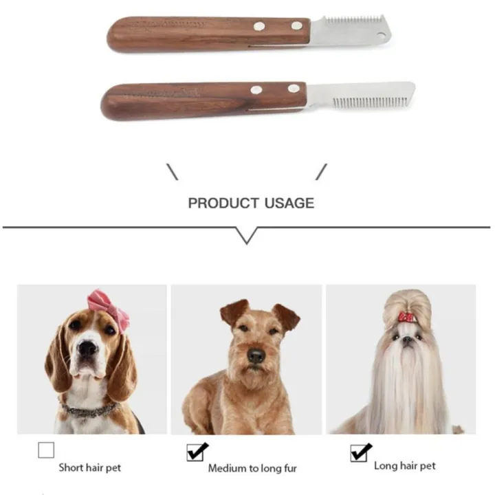 pcs%20Stainless%20Steel%20Comb%20Head%20Massage%20function%20for%20Cat,Dog%20Wooden%20Handle%20Dog%20Hair%20Remover%20Pet%20Comb%20Hair%20Stripping%20Comb%20Pet%20Grooming%20Tool%20-%20Image%203