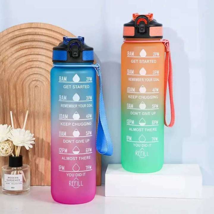 1pc%201000ml%20Large%20Capacity%20Gradient%20Water%20Bottle,Water%20Bottle%20Straw%201%20Litre%20Leakproof%20with%20Time%20Marker,%20Sports%20Fiess%20-%20Image%203