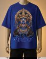 Bhairav Printed T-Shirt-Maroon Black, Blue,Brown, white, cream. 