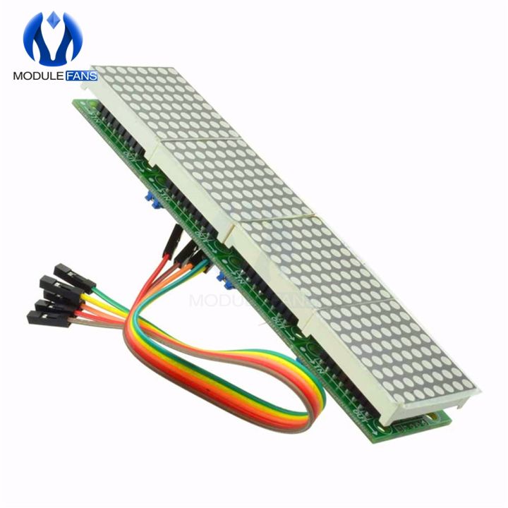 MAX7219%20LED%20Microcontroller%204%20In%201%20Display%20With%205P%20Line%20Dot%20Matrix%20Control%20Module%20for%20Arduino%208%20x%208%20Dot%205V%20Common%20Cathode%20-%20Image%204