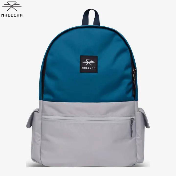 Mheecha%20Capsule%20Pack%20Deep%20Teal/Ice%20Grey%20Backpack%20%7C%20Fashion%20Padded%20Laptop%20Compartment%20Unisex%20Backpack%7C%20Bag%20-%20Image%202