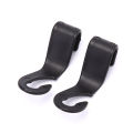 Universal Car Headrest Back Seat Hook 2pcs Seat Hanger Vehicle Organizer Holder Eshylala. 