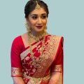 Perfect Kanjivaram Soft Art Silk Red Saree For Women Bridal Wedding Saree With Blouse Piece. 