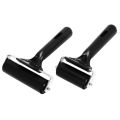 Rubber Roller, Set of 2 (6 & 10cm), Ink Brayer Roller perfect for Printmaking, Wallpapers, Block Printing Stamping. 
