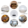ARELENE Mini CO Sensor Carbon Monoxide Alarm Detector Battery Powered with LED Digital Display Sound Warning for Home Kitchen. 