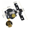 Durable Construction 50mm Size Heavy Duty Door Catch Lock 70mm Size Thickened Rod Barrel Bolt Solid Rod Multiple Sizes Slide Catch Hasp Lock Export Use. 