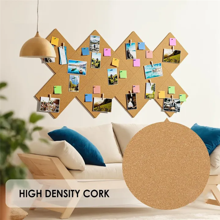 12inch%20X%2012inch%20Cork%20Tiles,%206%20Pack%20Cork%20Boards%20for%20Wall%20with%20Safe%20Removable%20Adhesive%20Tabs,%20Large%20Cork%20Bulletin%20Boards%20-%20Image%203