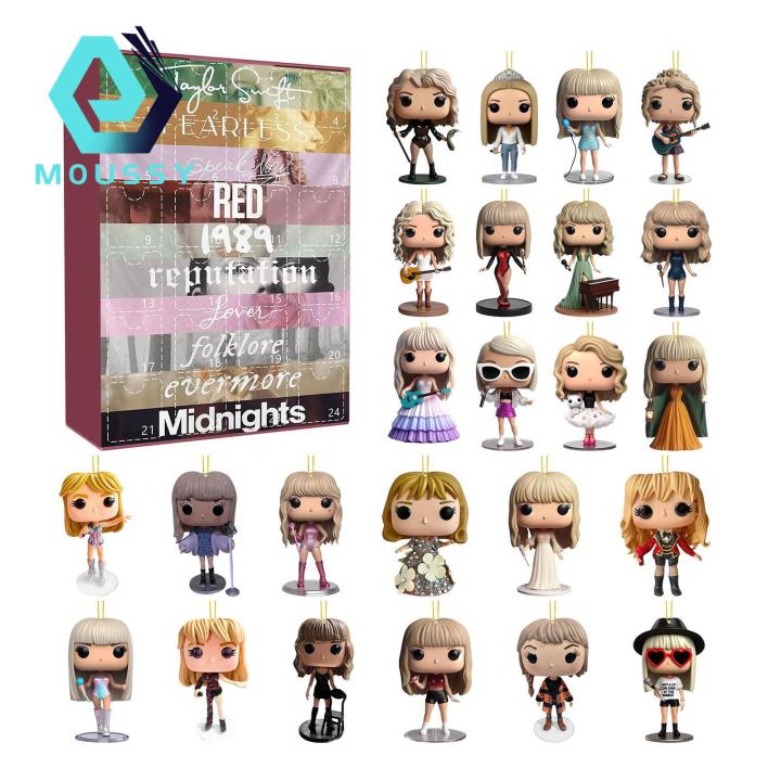 MOUSSY%20Unique%20Christmas%20Countdown%202024%20Christmas%20Advent%20Calendar%20for%20Music%20Lovers%2024%20Day%20Xmas%20Countdown%20Diy%20Swift%20Pendant%20Fans%20Gift%20Mini%20-%20Image%202