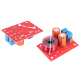 2Pcs 2 Way 80W Diy Speaker Filter Circuit Treble Bass Frequency Divider Home Theater Hifi Stereo Audio Crossover Filter. 