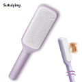 Sutuiying Rotatable Self Cleaning Hair Brush Telescopic Massage Airbag Combs Original Retractable Bristle Hair Brush Anti-Static Sclap Massage Comb. 