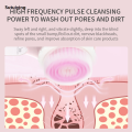 Sutuiying KSKIN silicone facial cleansing brush manual massage facial Sales promotion brush soft bristles exfoliator double sided face wash brush. 