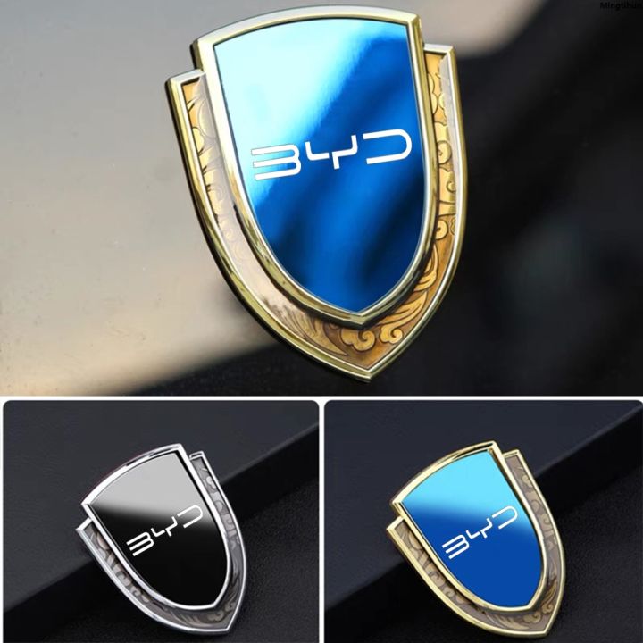 MingtihunMetal Car Trunk Window Side Emblem Badge Decal Sticker for BYD ...