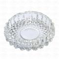 Stand Qianli 4.5' 13Cm Round Glass Ashtray. 