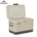 Naturehike Outdoor Camping Picnic 29L 51L Large Capacity Retro Insulation Box Vintage Metal Cooler Box. 