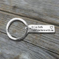 Fashion Couple keychain tag letter driving trend most [hot] safety pendant car couple gifts. 