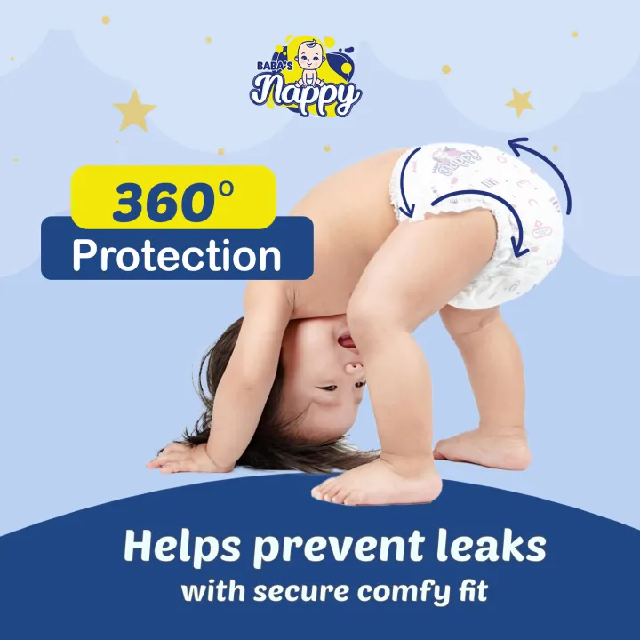 Baba's%20Nappy%20Baby%20Pull%20Up%20Diaper%20Small%20Pack,%20Large%20-%204Pcs%20-%20Image%203