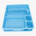 Blue Color Plastic Dish Drainer With Tray 2014/392. 