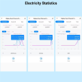 ARELENE Tuya WIFI Smart Energy Meter Bidirectional with Transformer Clamp App Monitor Power 80A Support Alarm 1 Channel-1CT. 