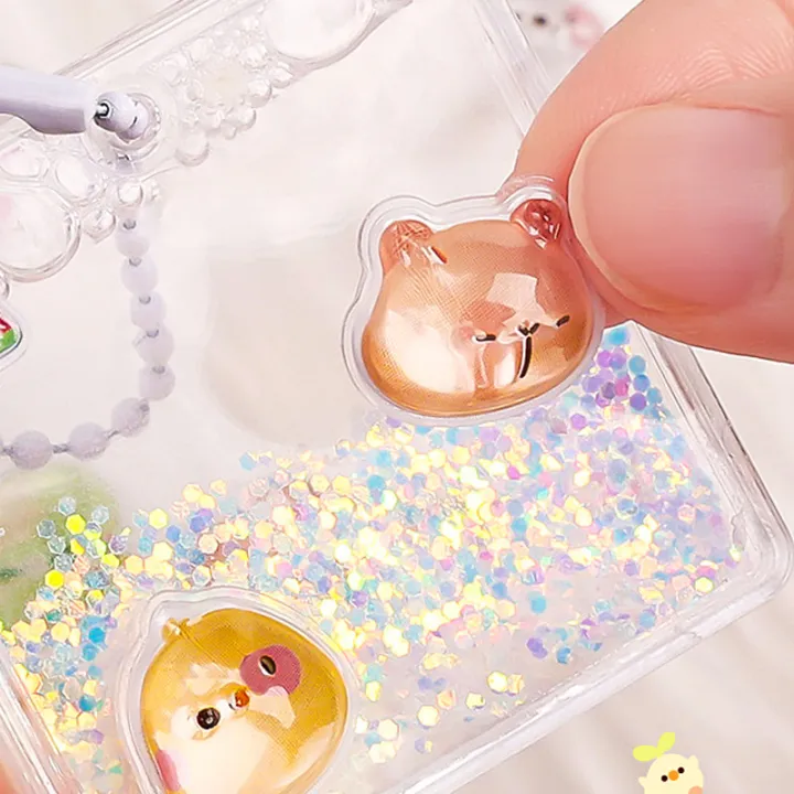 1Sheet%20Cartoon%203D%20Relief%20Waterproof%20Stickers%20Creative%20DIY%20Stationery%20Stickers%20GJCUTE%20-%20Image%202