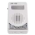 Telephone Ringer Phone Amplifier Wall Ring Speaker Strobe Light Flasher Bell Extra-Loud Sound. 