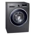 SAMSUNG WW81J54EOBX - 8Kg Fully Automatic Front Loading Washing Machine With Eco Bubble & Hygiene Steam Was. 