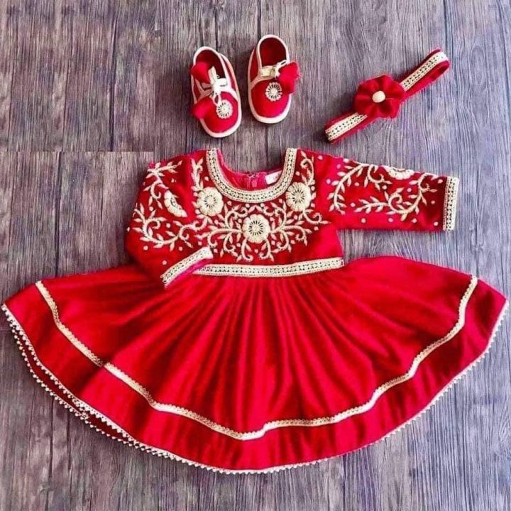 Kidssansar%20Baby%20Rice%20Feeding%20Pasni%20Dress%20-%20Image%203