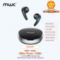 MWC STAR MT1 | Bluetooth 5.4 TWS | Only 6ms Ultra Low Latency | 13mm Driver | Semi In-Ear Gaming Earbuds | Unique & Perfect Design | Mini Size Buds | iPx4 Water Dust & Sweat Resistant | 30Hrs Playback | Available in 3 Colors. 