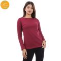 Creative Touch Thick Cotton Full Sleeve T-Shirt For Women WTP4727. 