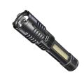 New Ultra Bright LED Flashlight TYPE-C Rechargeable Work Light Waterproof COB Side Light Camping Lantern Outdoor Hiking. 