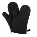 NAMUNY Oven Gloves Non-Slip Kitchen Oven Mitts Heat Resistant Cooking Gloves for Cooking, Baking, Barbecue Potholder, Black, 1 Pair. 