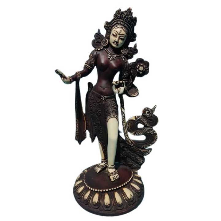 Standing Tara (12") Statue, Nepali Handicraft Made of Resin, Statues For Gifts, Nepali Handicraft Made of Resin, Home Decor and Restraurants