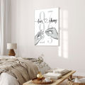 Lovers Personalized Poster Couple Names Date Custom Art Print Wedding Anniversary Wall Picture Canvas Painting Bedroom Decor. 