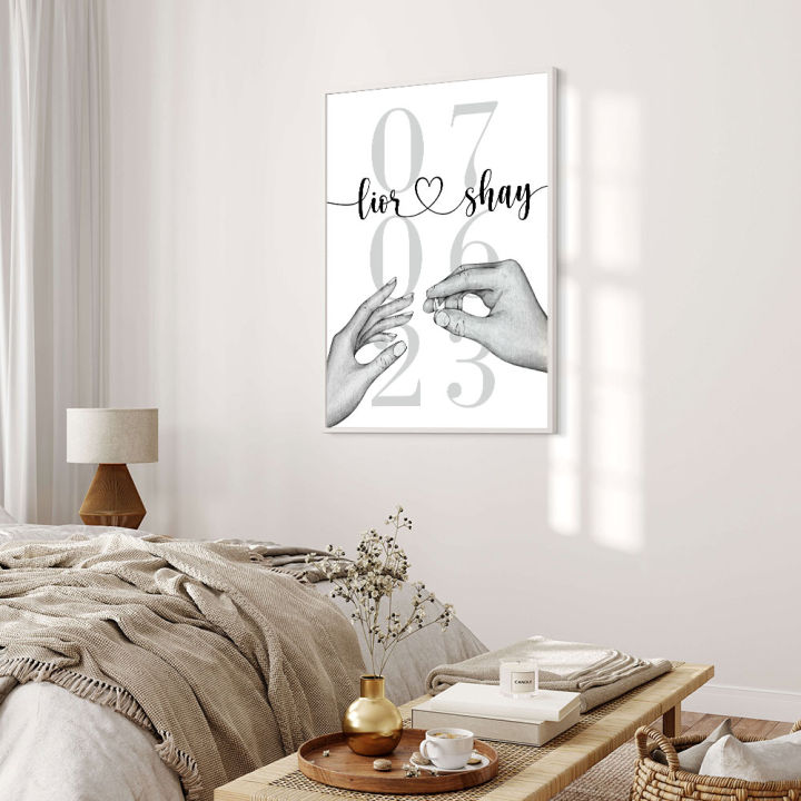 Lovers%20Personalized%20Poster%20Couple%20Names%20Date%20Custom%20Art%20Print%20Wedding%20Anniversary%20Wall%20Picture%20Canvas%20Painting%20Bedroom%20Decor%20-%20Image%205