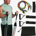11 In 1 Power Resistance Band Home Gym Equipment/Exercise Bands -Total 130 LBS. 